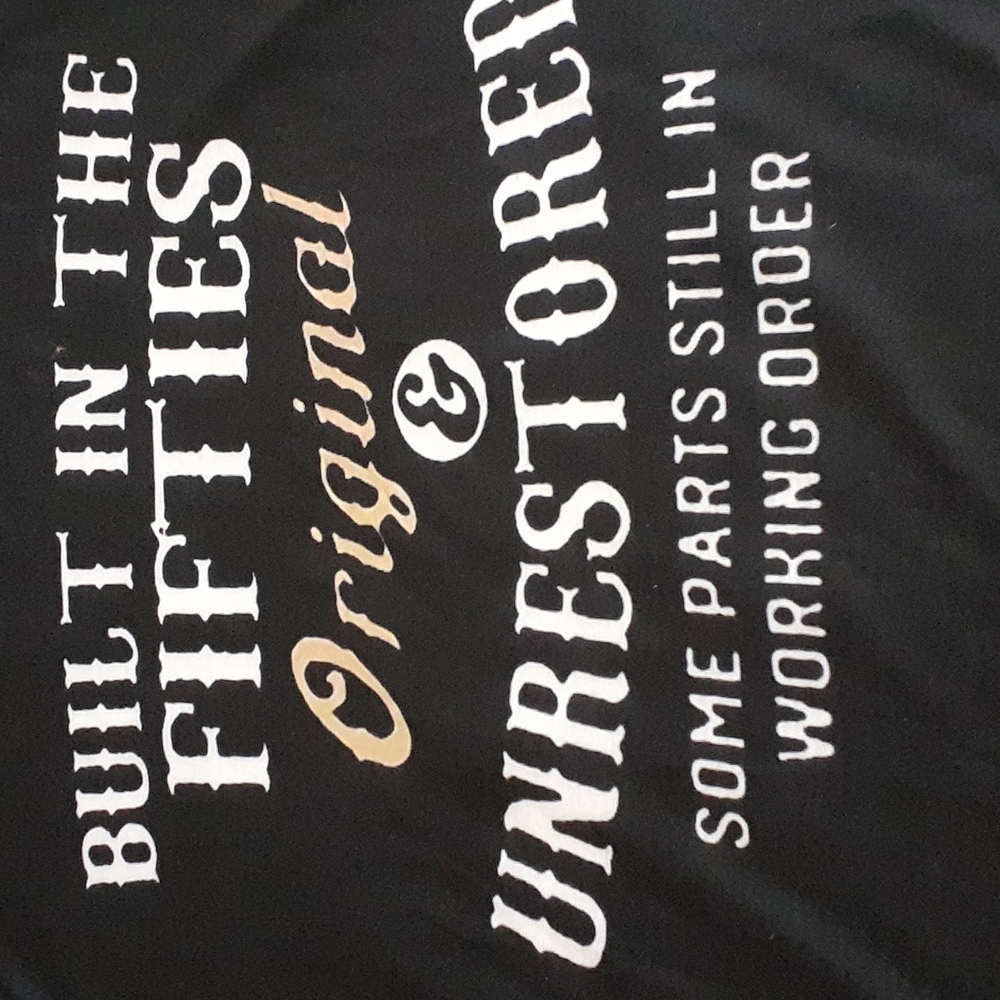Tee Shirt Built in the Fifties